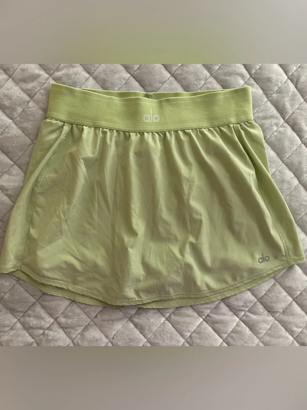 Alo Match Point Skirt Green